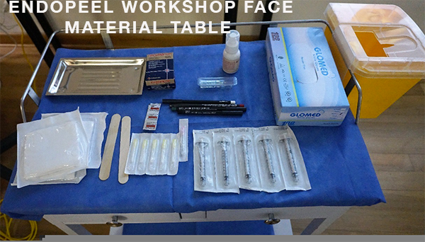 Endopeel Material Table